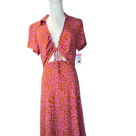 Free People Women's Marsaille cutout Mini Dress. SZ:M NWT - Picture 2 of 13